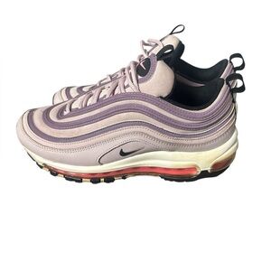 Nike Pink and Black Air Max 97 Sneakers